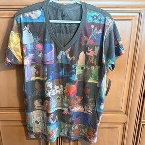 Disney Multicolor Graphic Short Sleeve Tee